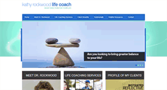 Desktop Screenshot of kathyrockwoodlifecoach.com